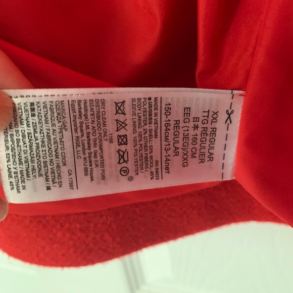 Gap kids dress coat - Picture 7 of 8